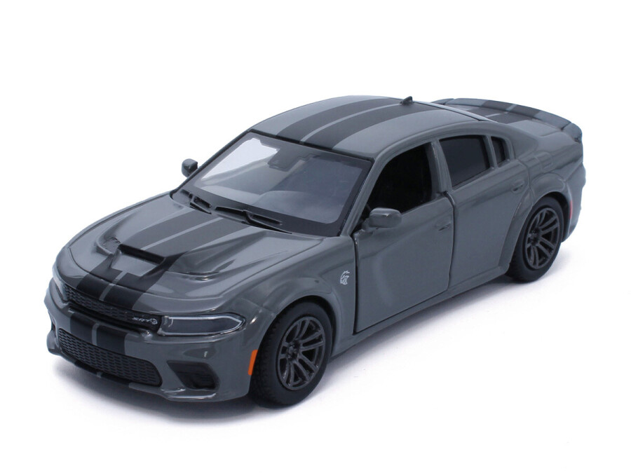 Dodge Charger / Pull back / Grey / Black striping / LHD | Tayumo ...